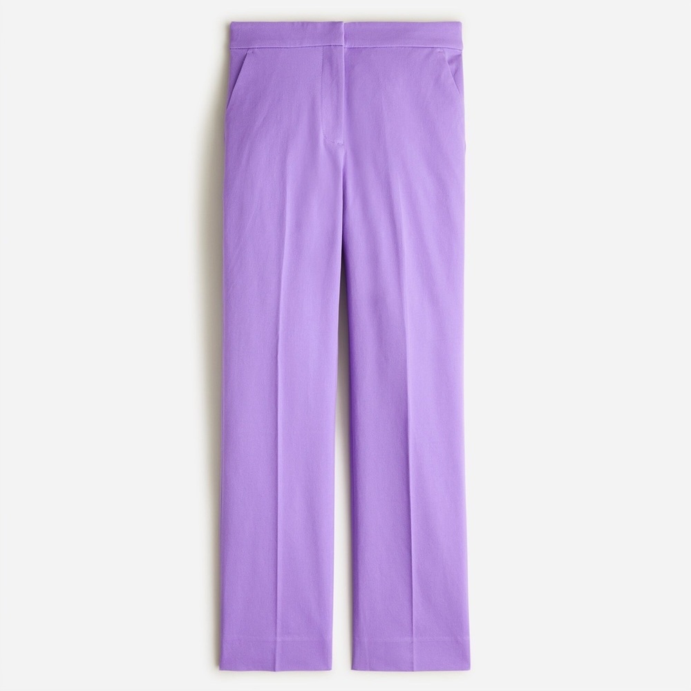 NWT J. CREW Kate Pant Size 2 in Violet Bouqet